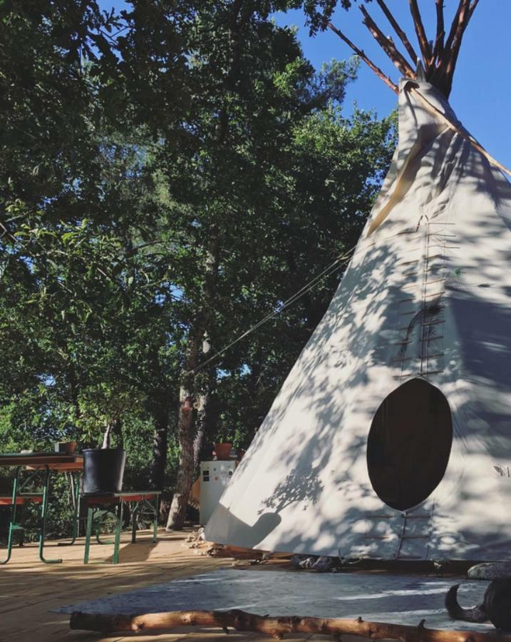 ميميزا بلاج Tipi Lodge Dans La Foret المظهر الخارجي الصورة