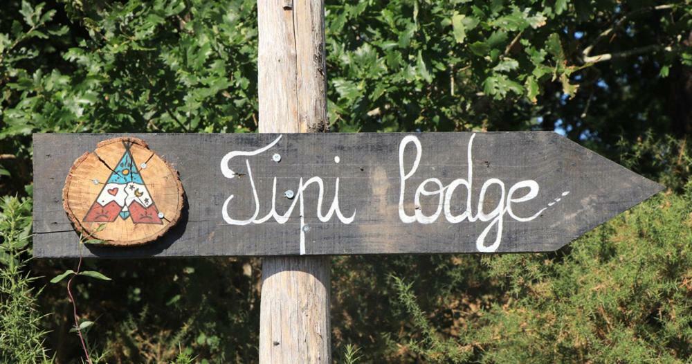 ميميزا بلاج Tipi Lodge Dans La Foret المظهر الخارجي الصورة