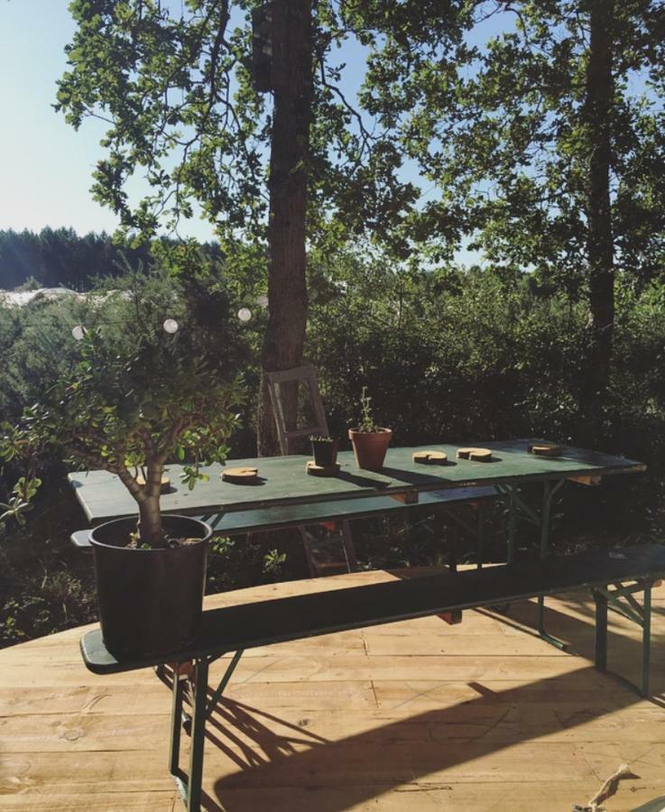 ميميزا بلاج Tipi Lodge Dans La Foret المظهر الخارجي الصورة
